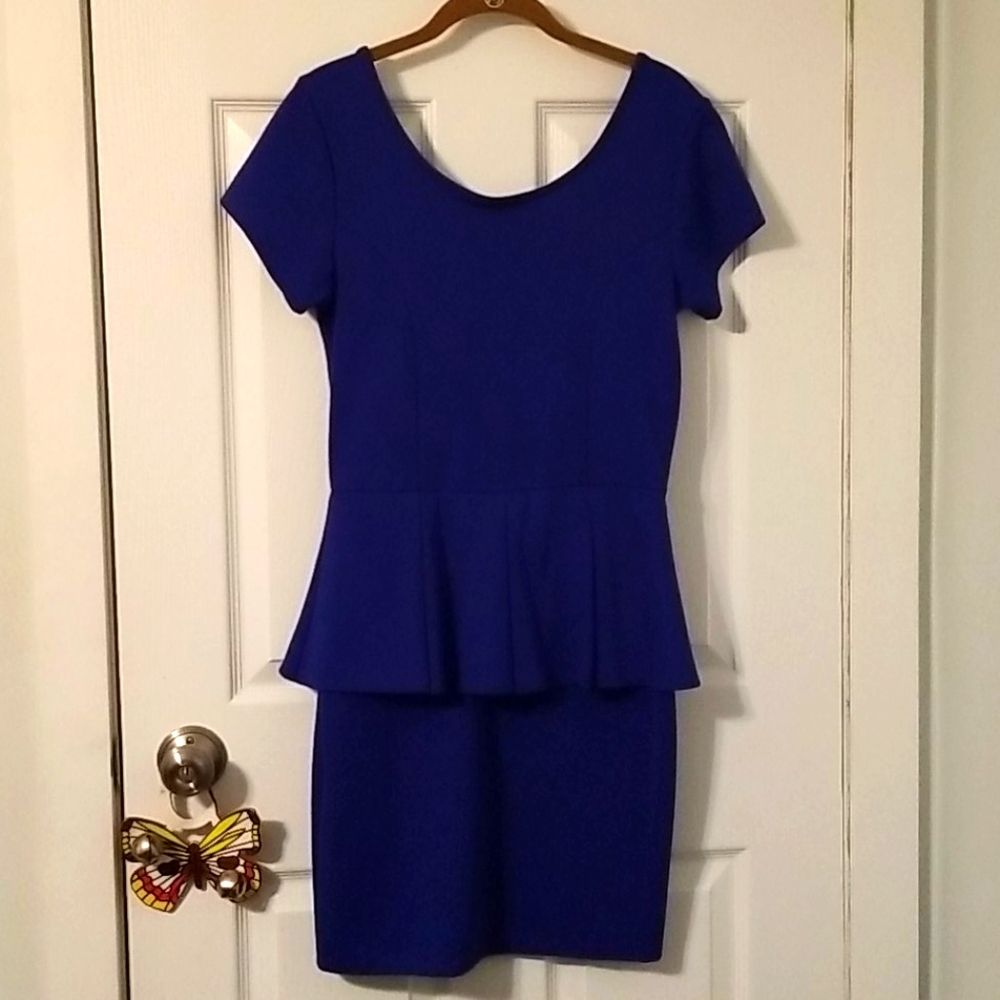 Peplum dress
